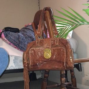 Real leather junior drake purse